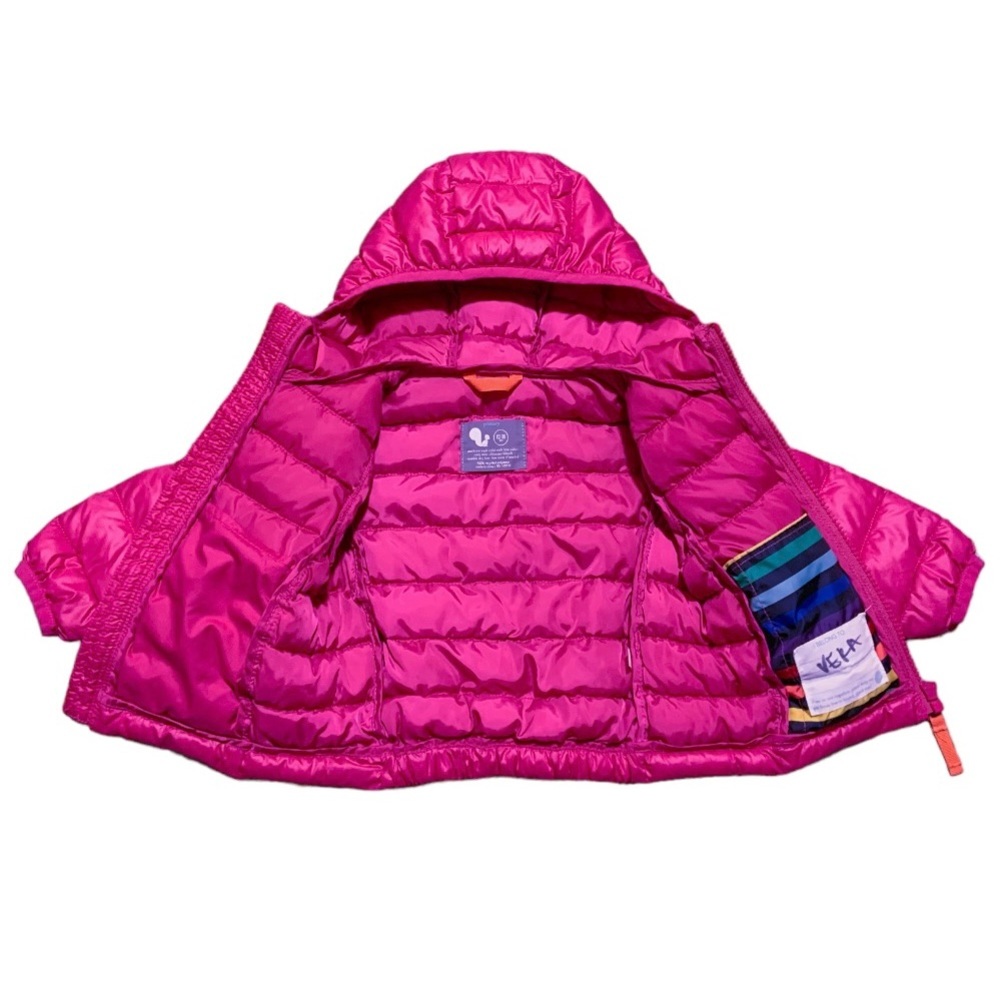 Pink Primary Puffer Jacket 12-18mo